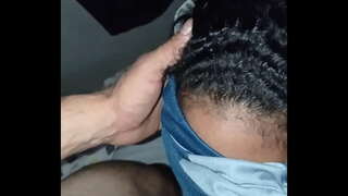 Blowjob boquete mdomo vendada Ebony