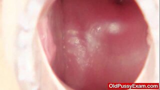 Kubwa ya asili boobies Kukomaa Marsha nasty gynecologist uteuzi