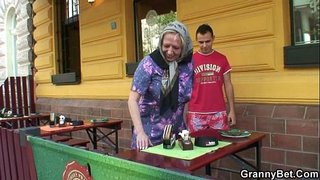 Big tits nenek fucked keras