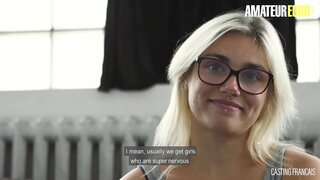 AMATORI EURO - Amatori PAWG Blonda Gaby Hardcore futai In Prima Auditie Porno